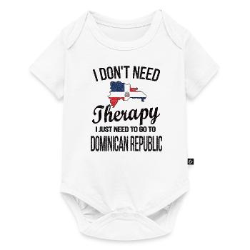 Dominican Dominican Republic Origin - Baby Premium short-sleeve bodysuit - white - Front