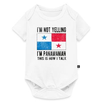 Panama Panama Origin Panamanian flag - Baby Premium short-sleeve bodysuit - white - Front