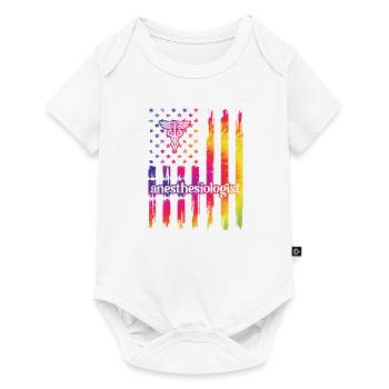 Anesthesiologist Gift Anesthesiology Anesthesia - Baby Premium short-sleeve bodysuit - white - Front