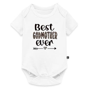 Cadeau de marraine marraine pour la fête des mères - Body à manches courtes Premium Bébé - blanc - Devant