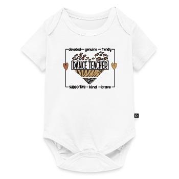 Dance Teacher Recognition Dance Teacher Dance Lessons - Baby Premium short-sleeve bodysuit - white - Front