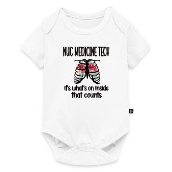 Medical Radiology Technologist Nuclear Medicine - Baby Premium short-sleeve bodysuit - white - Front