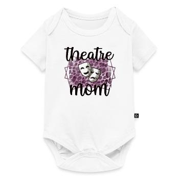 Théâtre Maman Fière Théâtre Acteurs Mère - Body à manches courtes Premium Bébé - blanc - Devant