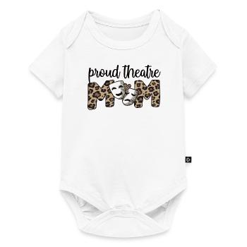 Meilleur Théâtre Mama Théâtre Acteur Mère - Body à manches courtes Premium Bébé - blanc - Devant
