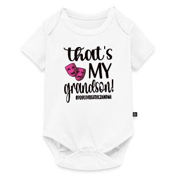 Proud Theatre Grandmother Theatre Actor Grandma - Baby Premium short-sleeve bodysuit - white - Front