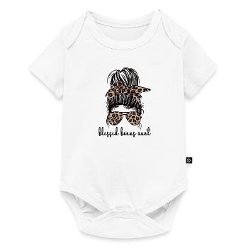 Meilleur bonus Tante Fière Belle-tante Cadeau - Body à manches courtes Premium Bébé - blanc - Devant