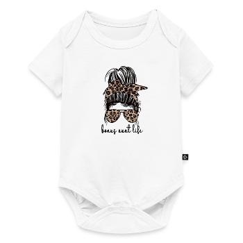 Meilleur bonus Tante Fière Belle-tante Cadeau - Body à manches courtes Premium Bébé - blanc - Devant