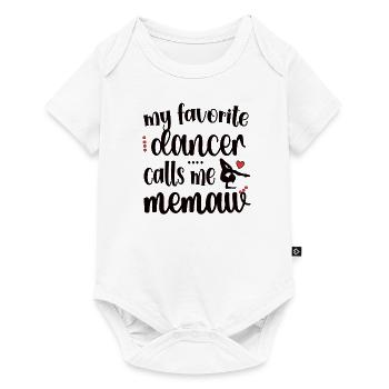 Proud Dance Memaw Grandma By Dancer Dance Memaw - Baby Premium short-sleeve bodysuit - white - Front