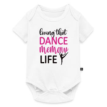 Proud Dance Memaw Grandma Par Dancer Dance Memaw - Body à manches courtes Premium Bébé - blanc - Devant