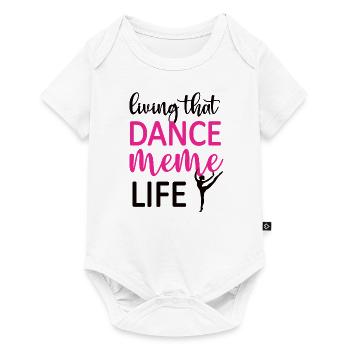 Fier Dance Meme Grandma Of Dancer Dancing Meme - Body à manches courtes Premium Bébé - blanc - Devant