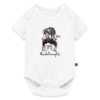 Nanny Grandma From Baseball Player Baseball Nanny - Baby Premium short-sleeve bodysuit - white - Front