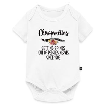 Proud Chiropractor Chiropractic Gift - Baby Premium short-sleeve bodysuit - white - Front