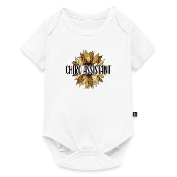 Chiropraktischer Assistent Chiropraktik Assistent - Baby Premium Kurzarmbody - Weiß - Vorne
