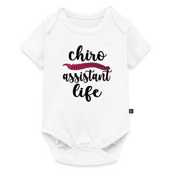Chiropractic Assistant to Chiropractor - Baby Premium short-sleeve bodysuit - white - Front