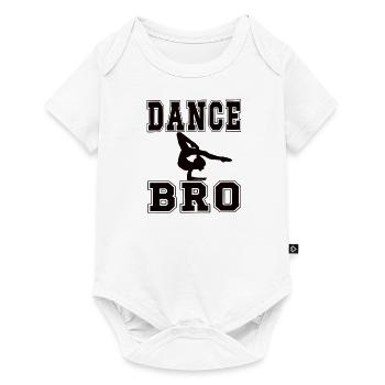 Danse Frère d’un danseur Frère de danseur - Body à manches courtes Premium Bébé - blanc - Devant