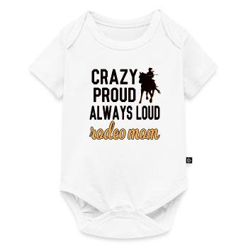 Cadeau de maman fière de Rodeo Rodeo Rider - Body à manches courtes Premium Bébé - blanc - Devant