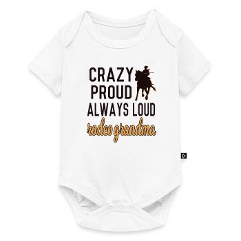 Fier cadeau de grand-mère Rodeo Rider Rodeo Rider - Body à manches courtes Premium Bébé - blanc - Devant