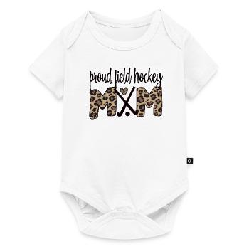 Best Field Hockey Mother Field Hockey Player Mama - Baby Premium short-sleeve bodysuit - white - Front