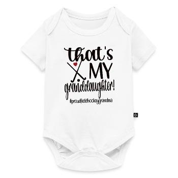 Proud Field Hockey Grandmother Field Hockey Player Grandma - Baby Premium short-sleeve bodysuit - white - Front