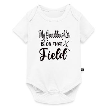 Field Hockey Grandmother Of A Field Hockey Player Grandma - Baby Premium short-sleeve bodysuit - white - Front