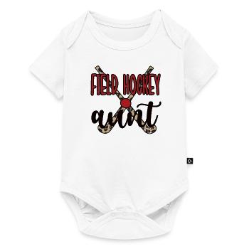 Best Field Hockey Aunt Field Hockey Player Aunt - Baby Premium short-sleeve bodysuit - white - Front