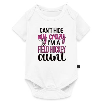 Field Hockey Aunt Of A Field Hockey Player Aunt - Baby Premium short-sleeve bodysuit - white - Front
