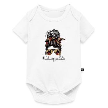 Barrel Racing Grand-mère Barrel Racing Grand-mère Cadeau - Body à manches courtes Premium Bébé - blanc - Devant