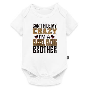 Barrel Racing Brother Barrel Racing Brother Cadeau - Body à manches courtes Premium Bébé - blanc - Devant