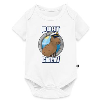 Boat Crew - Baby Premium short-sleeve bodysuit - white - Front