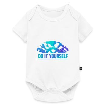 Do It Yourself Car lover Mechanic Vehicle Technici - Baby Premium short-sleeve bodysuit - white - Front