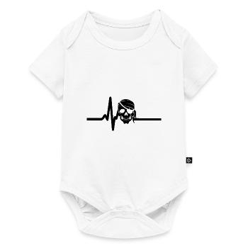 Skull Skull - Baby Premium short-sleeve bodysuit - white - Front