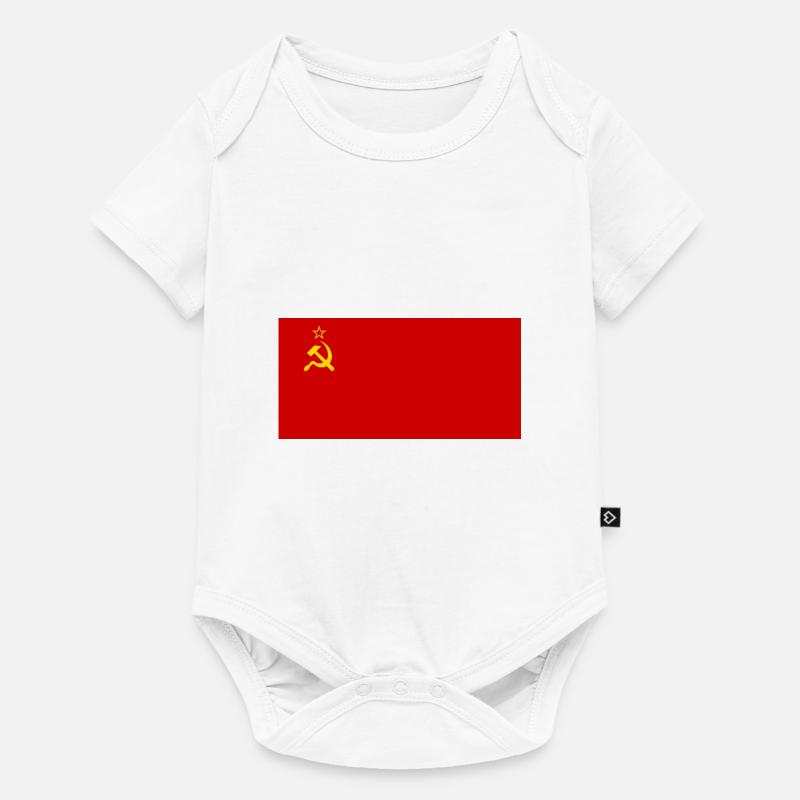 Soviet Union flag - Baby Premium short-sleeve bodysuit - white