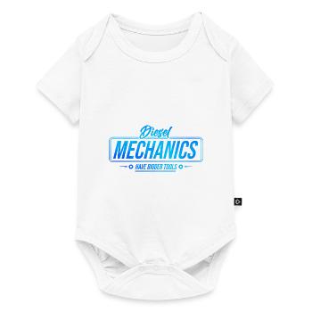 Diesel Mechanics Have Bigger Tools Car Lover Autom - Baby Premium short-sleeve bodysuit - white - Front