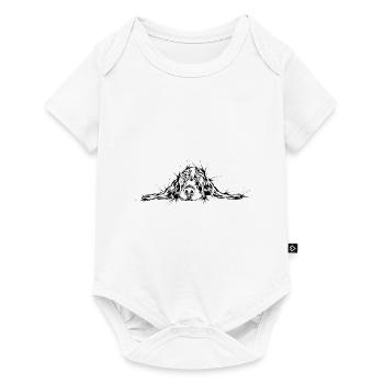 Dog tired - Baby Premium short-sleeve bodysuit - white - Front