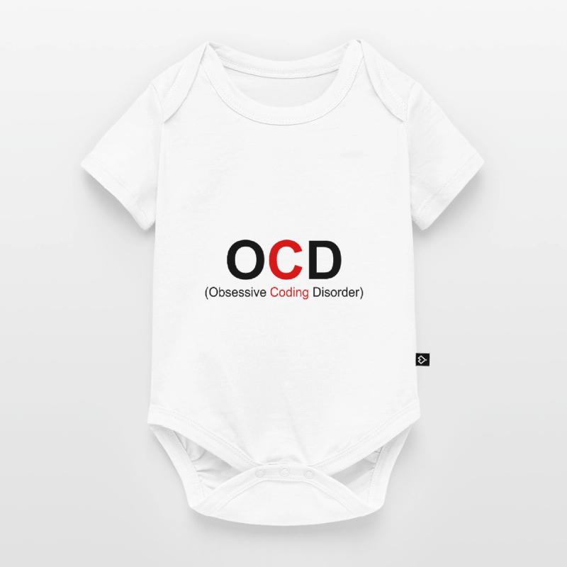 OCD Obsessive Coding Dissorder Programming Program Baby Premium Kurzarmbody