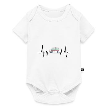 Heartbeat Ambulance Driver EMS Paramedic Drivers P - Baby Premium short-sleeve bodysuit - white - Front