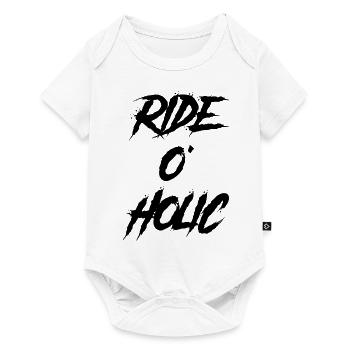 Cadeau de vélo de montagne VTT cool BMX VTT - Body à manches courtes Premium Bébé - blanc - Devant