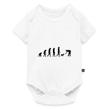 Retro Graphic Animal Keeper Zoo Keeper Animal Love - Baby Premium Kurzarmbody - Weiß - Vorne