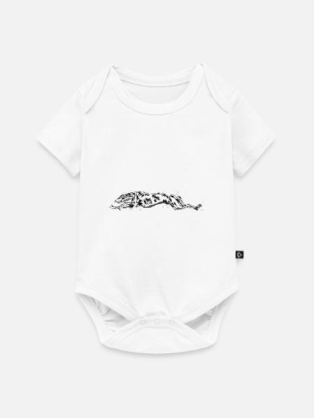 Greyhound - Baby Premium short-sleeve bodysuit - white