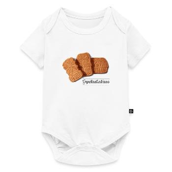 Spéculatiques de Noël Classiques - Body à manches courtes Premium Bébé - blanc - Devant