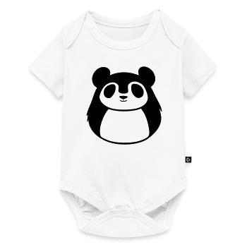 Panda - Baby Premium short-sleeve bodysuit - white - Front