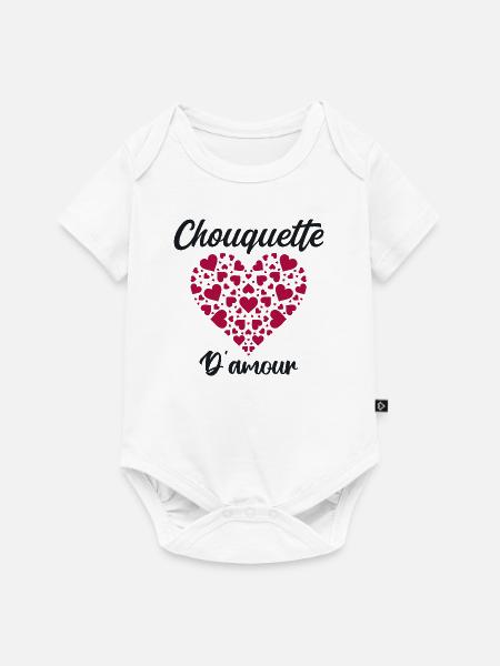 Chouquette - Baby Premium Kurzarmbody - Weiß