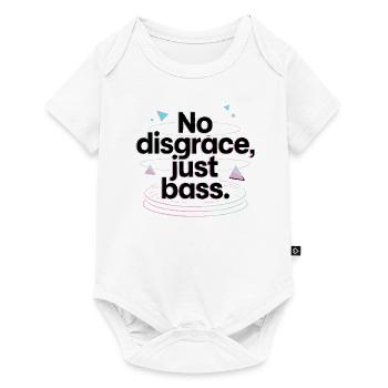 No Disgrace Just Bass Retro - Baby Premium short-sleeve bodysuit - white - Front