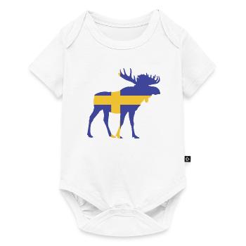 Élan suédois - Body à manches courtes Premium Bébé - blanc - Devant