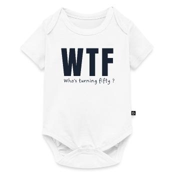 50th birthday - Baby Premium short-sleeve bodysuit - white - Front