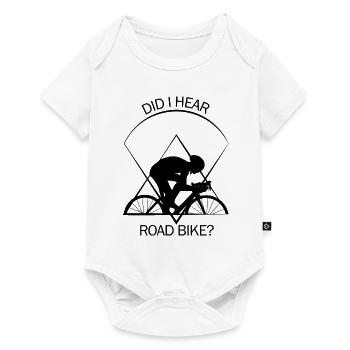 Coureur - Body à manches courtes Premium Bébé - blanc - Devant