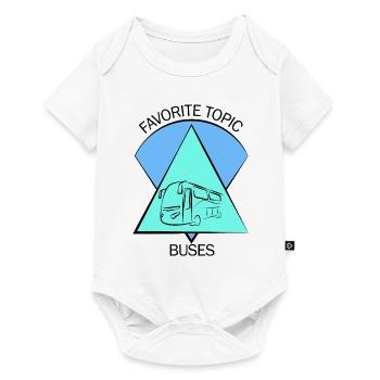Bus Bus Driver School Bus Bus Bus Bus Driver - Baby Premium short-sleeve bodysuit - white - Front
