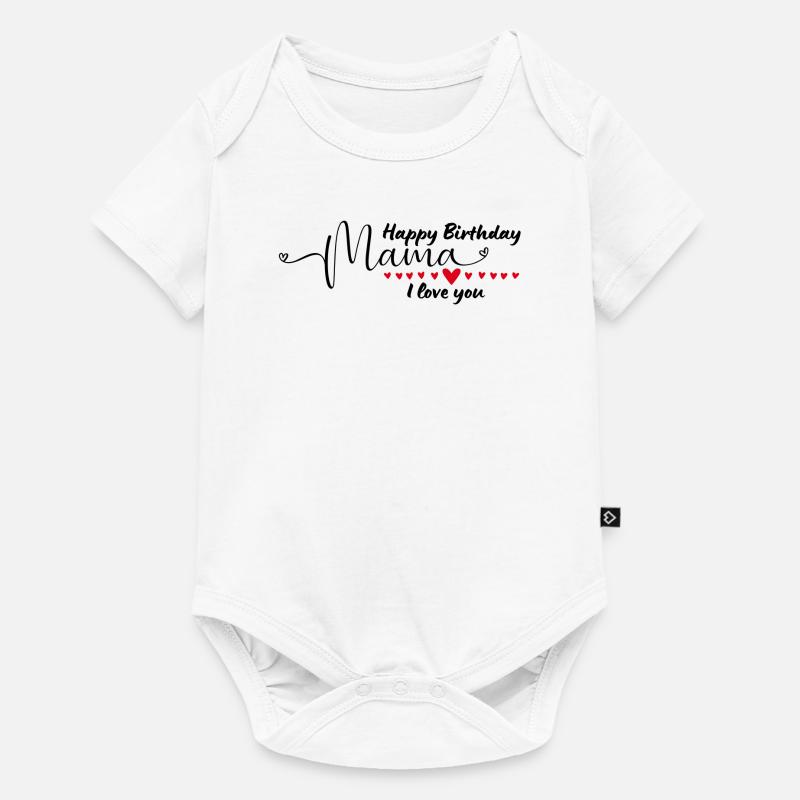 Bon anniversaire - Body à manches courtes Premium Bébé - blanc
