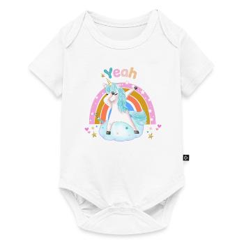 Unicorn - Baby Premium short-sleeve bodysuit - white - Front
