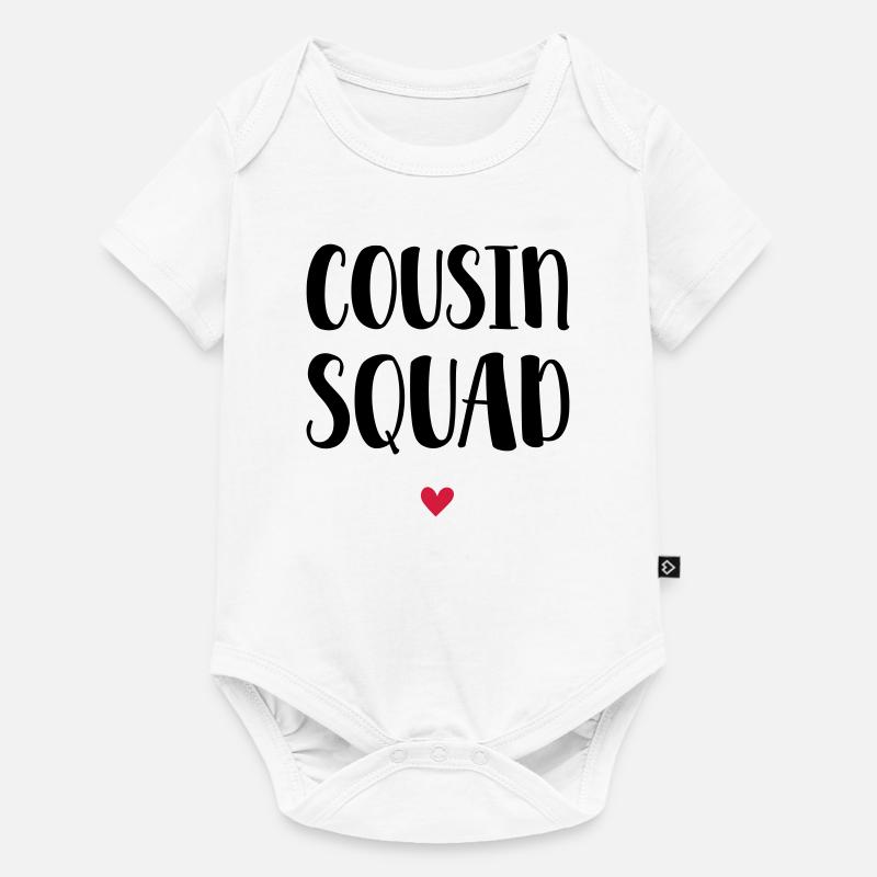 Cousin Squad / Cousin Crew / Cousines - Body à manches courtes Premium Bébé - blanc